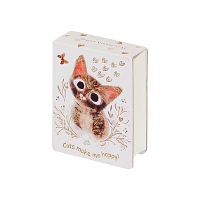 Блокнот BrunoVisconti®
А7 (63 х 83 мм)
"LOVE ME.МИЛЫЙ КОТИК" мультиколор 250 л.
Арт. 3-558/06