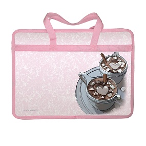 Папка-портфель на молнии BrunoVisconti®
А4 (34  х  25  х  9,5 см)
"КОФЕМАНИЯ. ГОРЯЧИЙ ШОКОЛАД"
Арт. 14-034/06