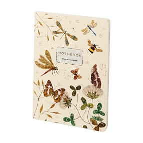 Тетрадь общая BrunoVisconti®
А5 (147 х 210 мм)
"FAUNA.БАБОЧКИ.СТРЕКОЗЫ" мультиколор 60 л., линейка
Арт. 7-60-1315/15