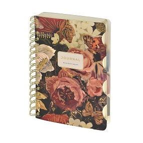 ЗАПИСНАЯ КНИЖКА "ART JOURNAL" А5,120 Л. НА ГРЕБНЕ, С РАЗДЕЛИТЕЛЯМИ"ФЛОРА.ПЫШНЫЙ БУКЕТ"
Арт. 3-567/15