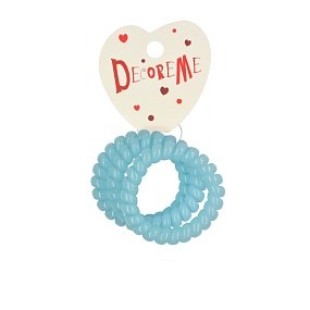 РЕЗИНКА ДЛЯ ВОЛОС СПИРАЛЬНАЯ ЦВЕТНАЯ ПОЛУПРОЗРАЧНАЯ 3 ШТ 
Арт. 2-712/234