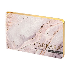 Еженедельник BrunoVisconti® недатированный
А6 (142 х 84 мм)
"CARRARA" 80л.
Арт. 3-741/13