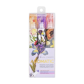 НАБОР ИЗ 3-х ТЕКСТОВЫДЕЛИТЕЛЕЙ С ЗАПАХОМ "FLORA" 
Арт. 22-0192