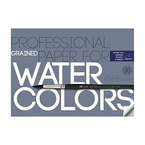 Бумага BrunoVisconti
для акварели, 10 л., 1 вид
А4 (297х210 мм)
Арт. 4-115