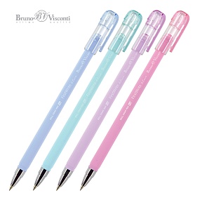 Ручкa BrunoVisconti
шариковая, 0,5 мм, синяя
FirstWrite Zefir
Арт. 20-0239