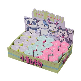 Точилка BrunoVisconti®
 (30 х 37 х 28 мм)
"KAWAII ANIMALS" мультиколор
Арт. 35-0054
цвет в ассортименте