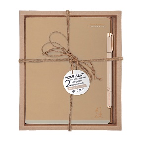 НАБОР ПОДАРОЧНЫЙ "TOTAL BEIGE.Зайчик" (ДВЕ ТЕТРАДИ И РУЧКА)
Арт. 7-48-1390-2/5