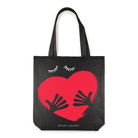 СУМКА-ШОППЕР BLACK "СЕРДЦЕ" 34х36 см
Арт. 16-004-02/04