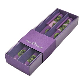 НАБОР ИЗ 2-Х РУЧЕК "FunWrite. Fresh & fruity. Киви" ШАРИКОВАЯ 0.5 ММ, СИНЯЯ (сиреневый футляр)
Арт. 20-0212/9191