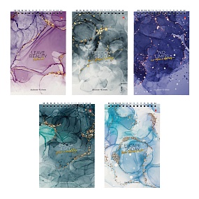 Блокнот Альт®
А5 (127 х 202 мм)
"МРАМОР" мультиколор 40 л.
Арт. 3-40-761
обложка в ассортименте