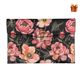 Папка для документов BrunoVisconti®
 (280 х 190 мм)
"FLORA.PINK BLOSSOM"
Арт. 3-828/01