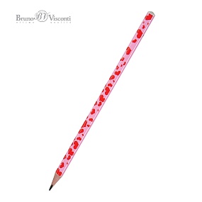 Карандаш BrunoVisconti®
чернографитовый, НВ
HappyGraphix "РОЗОВЫЕ СЕРДЕЧКИ"
Арт. 21-0030/10
