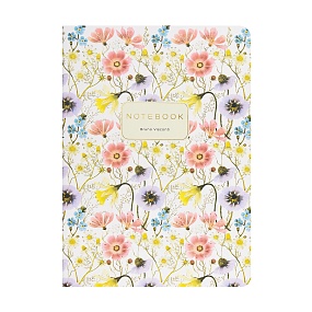 Тетрадь общая BrunoVisconti®
А5 (147 х 210 мм)
"FLORA.FLOWER MIRACLE" 40 л., клетка
Арт. 7-40-001/220