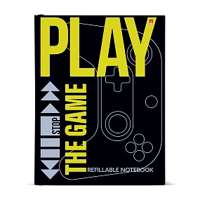 Тетрадь со сменным блоком Альт®
А5 (170 х 225 мм)
"PLAY THE GAME" 80л., клетка
Арт. 7-80-081/10