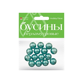 БУСИНЫ КРУГЛЫЕ ПЕРЛАМУТРОВЫЕ, Ø 16 ММ, 10 ЦВ
Арт. 2-585/05