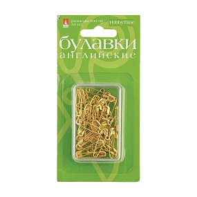 БУЛАВКИ АНГЛИЙСКИЕ. МЕТАЛЛИЧЕСКИЕ. РАЗМЕР 000-00, 50 ШТ, ЗОЛОТО
Арт. 2-681/07