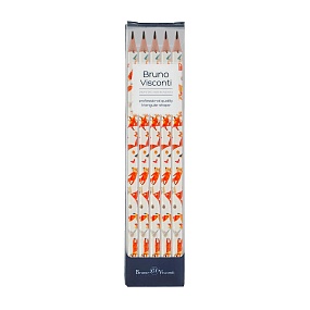 НАБОР ИЗ 5-И КАРАНДАШЕЙ ЧЕРНОГРАФИТОВЫХ "HappyGraphix. СКАЗОЧНЫЙ ЛИС" НВ
Арт. 21-0030/04-5