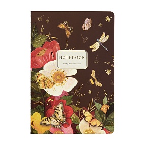 Тетрадь общая BrunoVisconti®
А5 (147 х 210 мм)
"FAUNA.ЦВЕТЫ.БАБОЧКИ.СТРЕКОЗЫ" 40 л., линейка
Арт. 7-40-505/70