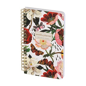 Еженедельник BrunoVisconti® недатированный
А5 (120 х 180 мм)
"FLORA.ПИОНЫ" мультиколор 72 л.
Арт. 3-816/01