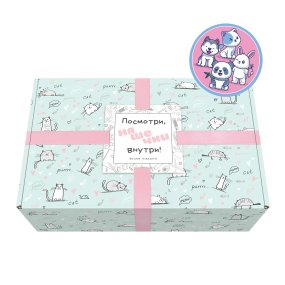 Канцелярский подарочный набор BrunoVisconti®
"MIMI BOX. KAWAII ANIMALS"
Арт. 2-849/16