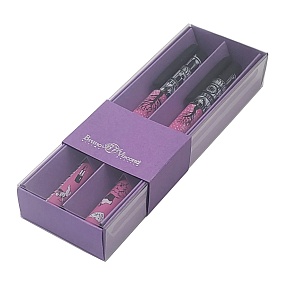 НАБОР ИЗ 2-Х РУЧЕК "FunWrite. Романтич путешествие. Париж" ШАРИКОВАЯ 0.5ММ, СИНЯЯ (сиреневый футляр)
Арт. 20-0212/7878