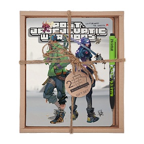 НАБОР ПОДАРОЧНЫЙ "MANGA.WARRIORS. Mad" (ДВЕ ТЕТРАДИ И РУЧКА)
Арт. 7-48-1295-2/4