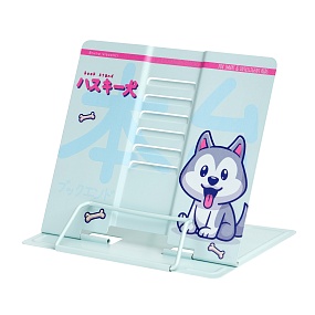 ПОДСТАВКА ДЛЯ КНИГ, МЕТАЛЛИЧЕСКАЯ, "KAWAII ANIMALS" с  регулируемым наклоном (21х19 см)
Арт. 24-0017