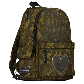 Рюкзак BrunoVisconti®
молодежный
камуфляж 
«PEACE & LOVE»
Арт. 12-003-123/10