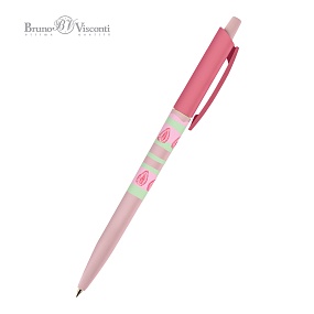 Ручка шариковая автоматическая BrunoVisconti®
0.5 мм, синий
HappyClick «ЯГОДНЫЕ ТОРТИКИ. КЛУБНИКА»
Арт. 20-0241/64