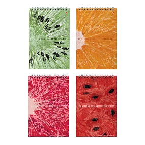 Блокнот Альт®
А5 (127 х 202 мм)
"EXOTIC FRUITS"  40 л.
Арт. 3-40-720
обложка в ассортименте