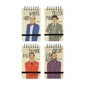 SKETCHBOOK BrunoVisconti®
105х185  мм, 80 л.
Бежевый 100 г, на гребне
Арт. 1-502/02
обложка в ассортименте