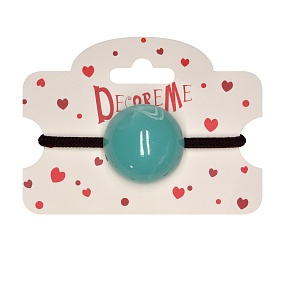 РЕЗИНКА ДЛЯ ВОЛОС "БОЛЬШАЯ ПОЛУСФЕРА" 1 ШТ, 5 ЦВЕТОВ
Арт. 2-712/60