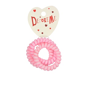 РЕЗИНКА ДЛЯ ВОЛОС СПИРАЛЬНАЯ МАТОВАЯ 3 ШТ 
Арт. 2-712/199