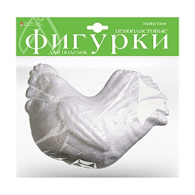 ПЕНОПЛАСТОВЫЕ ФИГУРКИ. КУРОЧКА, 150 ММ, 1 ШТ.
Арт. 2-208/20