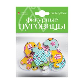 ФИГУРНЫЕ ПУГОВИЦЫ. "ЗВЕРУШКИ" 4 ВИДА
Арт. 2-170