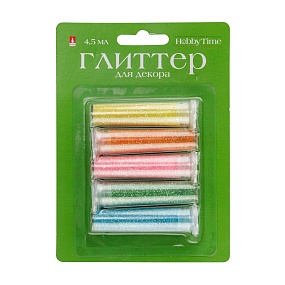 ГЛИТТЕР ДЛЯ ДЕКОРА, С ДОЗАТОРОМ, 4.5 Г, В БЛИСТЕРЕ,  ( 5 ЦВЕТОВ ), ЦВЕТОВАЯ ГАММА №7
Арт. 2-308/07