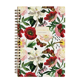 Тетрадь общая BrunoVisconti®
А5 (140 х 210 мм)
"FLORA.ПИОНЫ" 60 л., клетка
Арт. 7-60-201/03