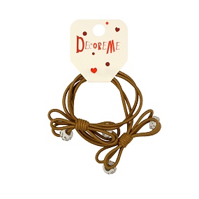 РЕЗИНКА ДЛЯ ВОЛОС 2 ШТ, 4 ЦВЕТА 
Арт. 2-712/245