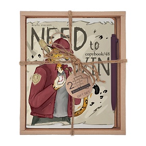 НАБОР ПОДАРОЧНЫЙ "НА СПОРТЕ. Бейсбол" (ДВЕ ТЕТРАДИ И РУЧКА)
Арт. 7-48-1309-2/2