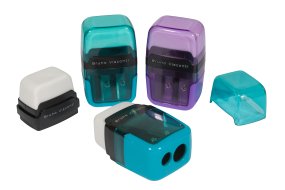 Точилка BrunoVisconti®
 (55 х 25 мм)
"EASYSHARP" бирюзовый, сиреневый
Арт. 35-0019
цвет в ассортименте