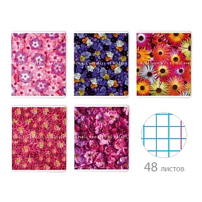 Тетрадь общая Альт®
А5 (165 х 203 мм)
"ЦВЕТОЧНЫЙ ПАТТЕРН" 48 л., клетка
Арт. 7-48-546
обложка в ассортименте