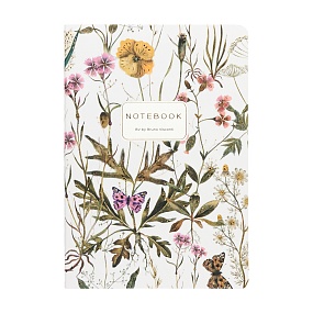 Тетрадь общая BrunoVisconti®
А5 (147 х 210 мм)
"FLORA.ПОЛЕВЫЕ ЦВЕТЫ" 40 л., линейка
Арт. 7-40-505/89