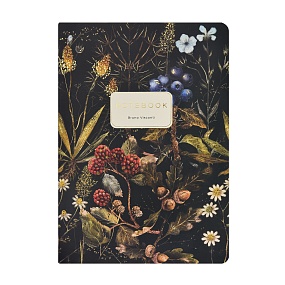 Тетрадь общая BrunoVisconti®
А5 (147 х 210 мм)
"FLORA." 40 л., клетка
Арт. 7-40-001/213