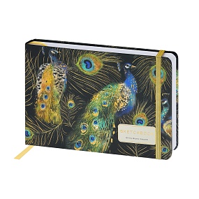 Sketchbook BrunoVisconti®
213x146  мм, 96  л., 180 г/кв.м, белая бумага
твердая обложка
"FAUNA.ПАВЛИНЫ"
Арт. 1-610/02