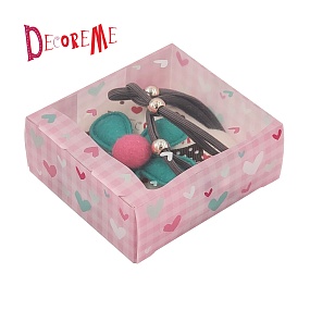 НАБОР АКСЕССУАРОВ ДЛЯ ВОЛОС "БИРЮЗОВАЯ РОМАШКА" (РЕЗИНКИ И ЗАКОЛКА )
Арт. 2-722/26