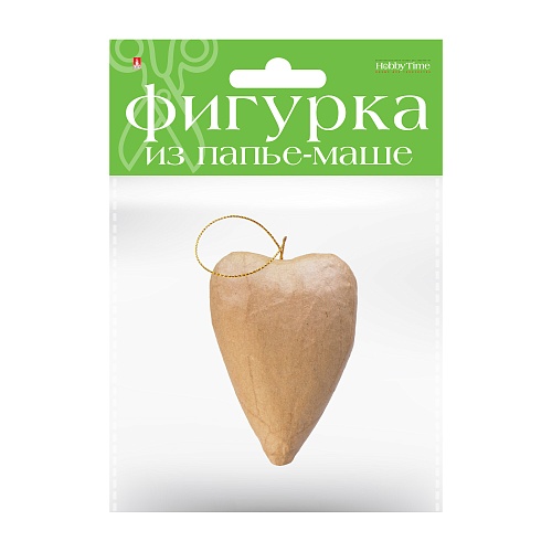 ФИГУРКА ИЗ ПАПЬЕ-МАШЕ. "СЕРДЦЕ" 6,5x4x10,5 см
Арт. 2-593/12