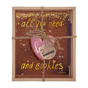 НАБОР ПОДАРОЧНЫЙ "SWEET LIFE. Сердечко" (ДВЕ ТЕТРАДИ И РУЧКА)
Арт. 7-48-1237-2/2