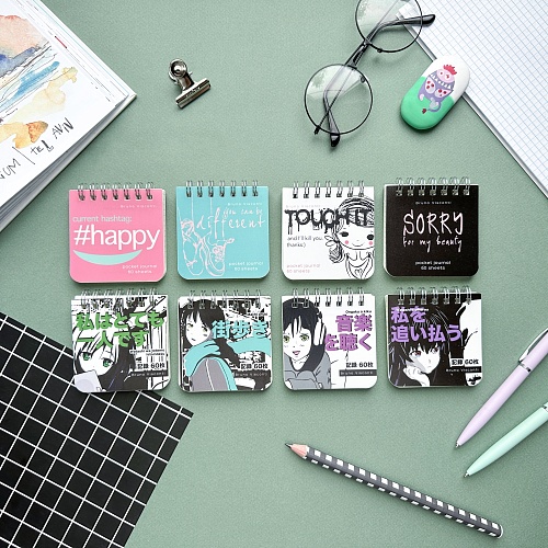 "POCKET JOURNAL" 70 х 70 мм, 60 Л, (4 ВИДA) НА ГРЕБНЕ "MY STATUS"
Арт. 3-652/01: фото #13