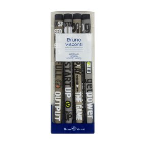 Набор BrunoVisconti®
из 4-х шариковая ручек
0.7 мм, синий, FreshWrite.Start-Up
Арт. 20-0214-4/4