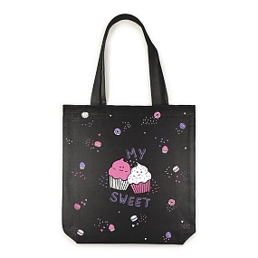 СУМКА-ШОППЕР BLACK "MY SWEET" 34х36 см
Арт. 16-004-02/12